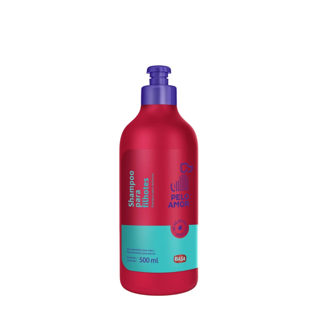Shampoo Líquido para Cachorros Ibasa 500ml Único