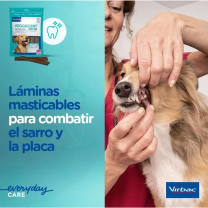 Snack Masticable Veggiedent  VIRBAC Contra Sarro