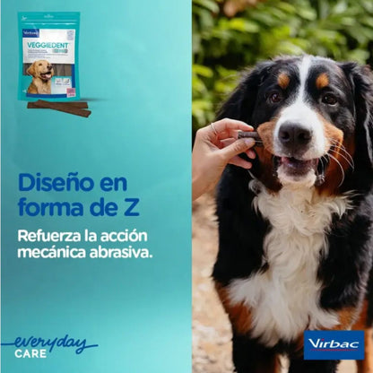 Snack Masticable Veggiedent  VIRBAC Contra Sarro