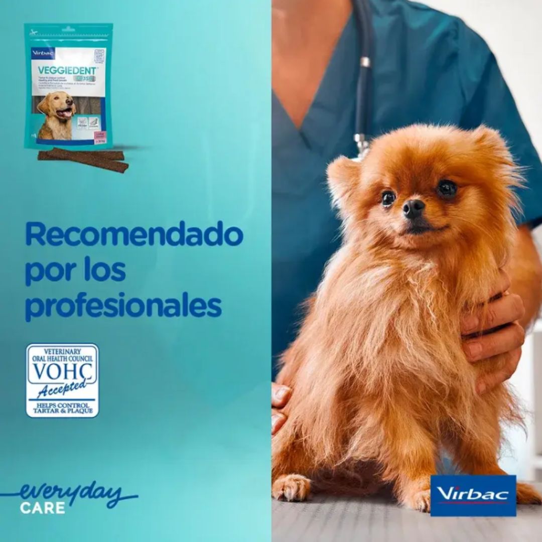 Snack Masticable Veggiedent  VIRBAC Contra Sarro