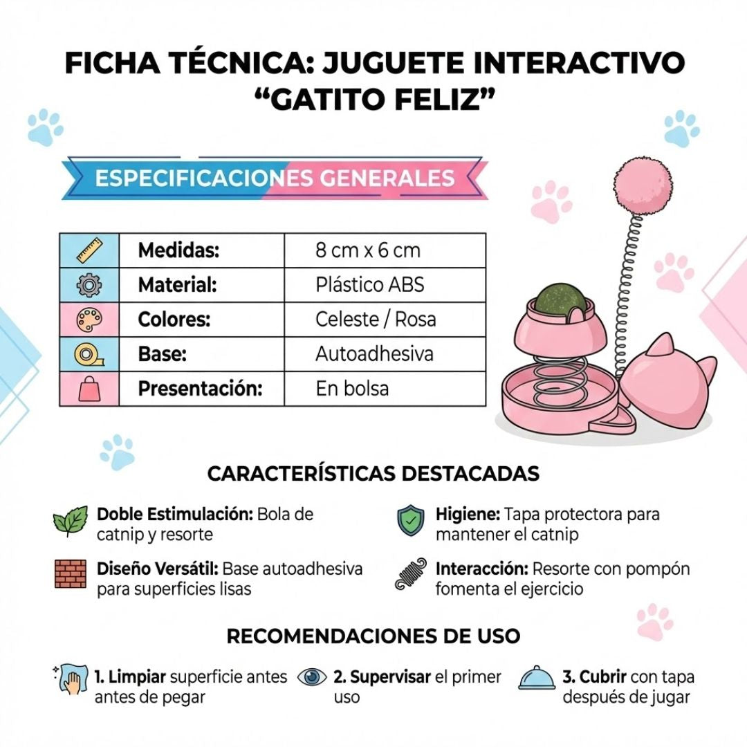 Juguete Interactivo para Gatos