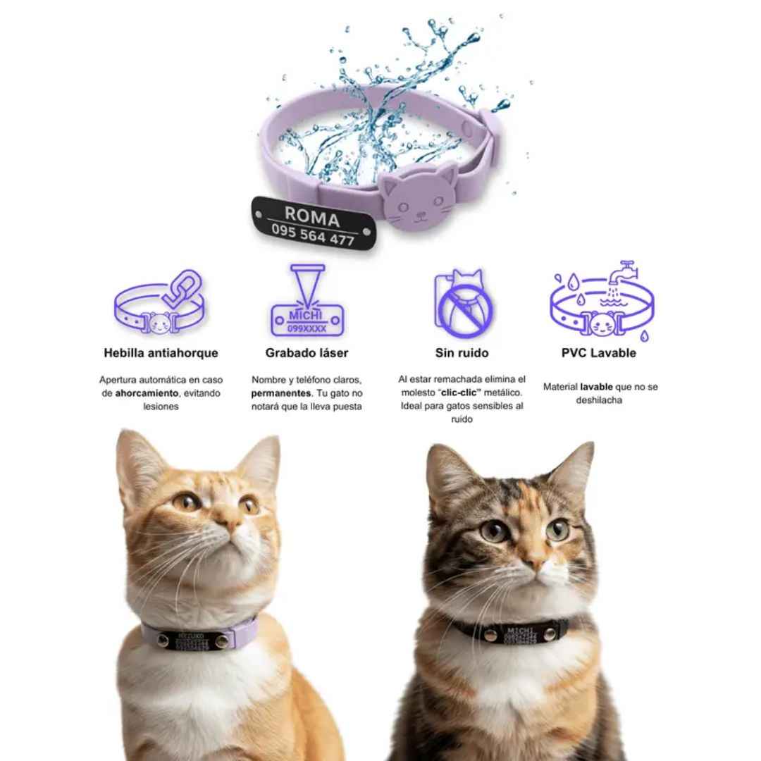 Collar PVC Lavable (Gato)