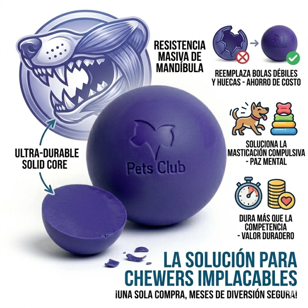 Pelota Maciza Pets Club