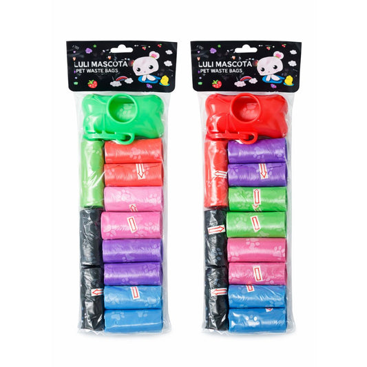 Pack x12 Bolsas Para Desechos + dispensador