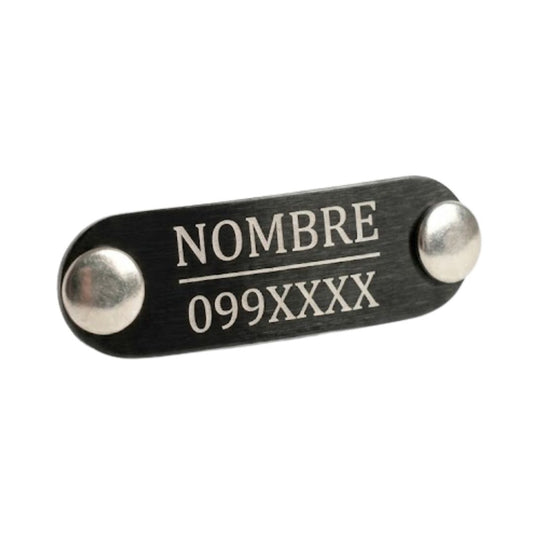 Chapita remachada Perro/Gato