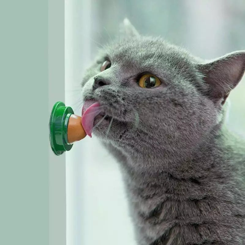 Golosina para gato adhesiva