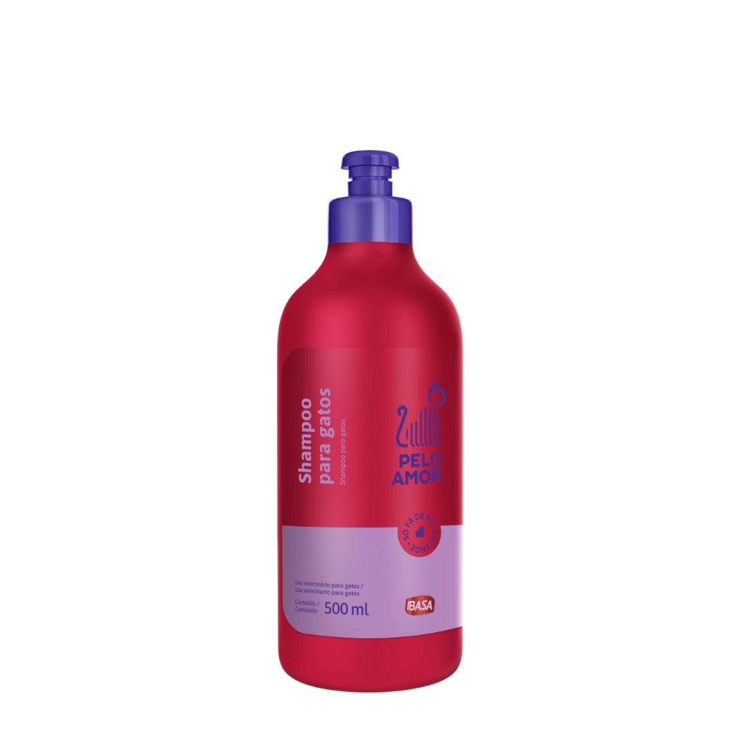 Shampoo Líquido para Gatos Ibasa 500ml Único