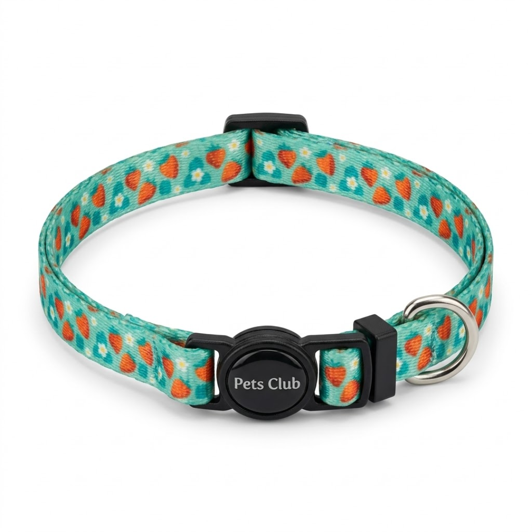 Collar Fresas Gato