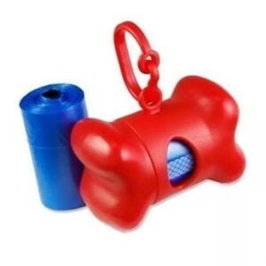 Dispensador de Bolsas para Desechos de Mascotas + Repuesto